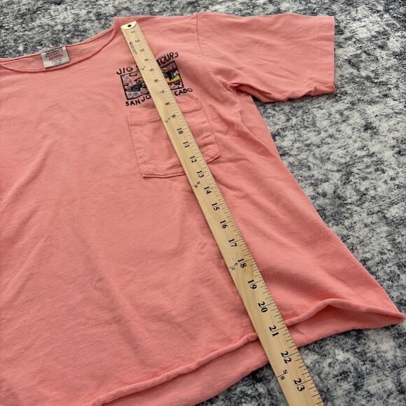 Vintage 1989 Jip Stop Tours San Jose Del Cabo Women's Top Size Large 80s Mexico - Picture 5 of 9